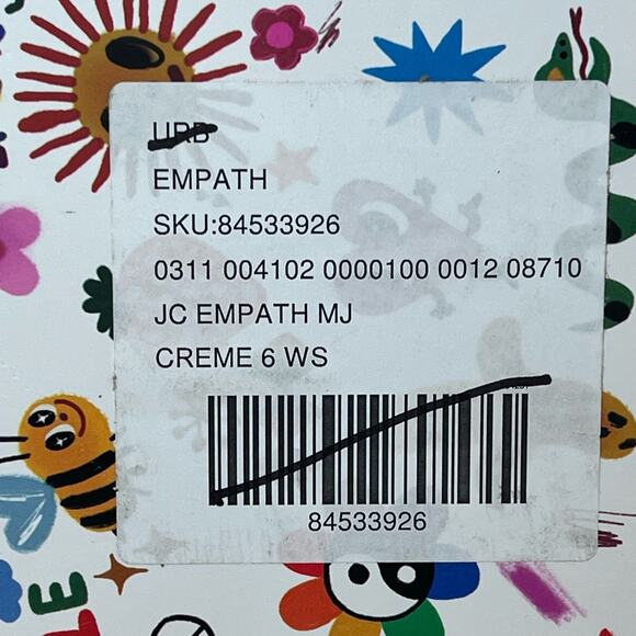 Jeffery Campbell Empath Patent Leather Mary Jane Platform White Women 6 NWB - Picture 11 of 11